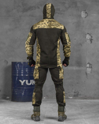 Тактический военный костюм горка Fraktal ( Китель + Штаны ), Камуфляж: Пиксель, Размер: M - изображение 2