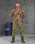 Тактический военный костюм Tavria ( Китель + Убакс + Штаны ), Камуфляж: Пиксель, Размер: XXL - изображение 2