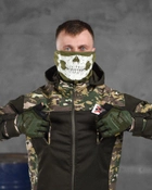 Тактичний військовий костюм гірка Fraktal ( Кітель + Штани ), Камуфляж: Мультикам, Розмір: M - зображення 5