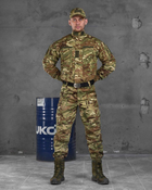 Тактичний військовий костюм статутний ( Кітель + Убакс + Штани ), Камуфляж: Мультикам, Розмір: L - зображення 3