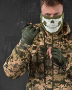 Тактичний військовий костюм Tac ( Китель + Убакс + Штани ), Камуфляж: Піксель ЗСУ, Розмір: M - зображення 3