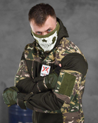 Тактичний військовий костюм гірка Fraktal ( Кітель + Штани ), Камуфляж: Мультикам, Розмір: S - зображення 6