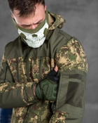 Тактический военный комплект горка Gazan ( Куртка + Штаны ), Камуфляж: Мультикам, Размер: S - изображение 6