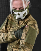 Тактический женский военный комплект Pandora ( Китель + Штаны ), Камуфляж: Пиксель, Размер: 52 - изображение 5