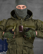 Тактичний військовий костюм CX/11 ( Кітель + Гідратор + Штани ), Камуфляж: Олива, Розмір: M - зображення 4