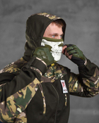 Тактичний військовий костюм гірка Fraktal ( Кітель + Штани ), Камуфляж: Мультикам, Розмір: XXL - зображення 4