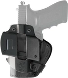 Кобура Front Line LKC для Glock 21/20. Матеріал - Kydex/шкіра/замша. Колір - чорний - зображення 2