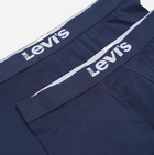 Набір трусів шорти чоловічий 2 шт Levi's Solid Basic Trunk Organic Co 2P 7012228440020 S Синій (8720245438308) - зображення 5