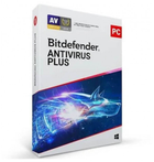 Антивірус Bitdefender Antivirus Plus 2023, 1 ПК, ліцензія на 1 рік