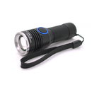 Ліхтарик ручний Bailong R-842, CREE T6, Zoom, 3 режими, алюміній, акум 14500, USB кабель, 126х30х24, BOX