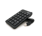 Цифрова клавіатура USB Deyilong DY-900 для ноутбука, довжина кабелю 130см, Black, 23к, Box