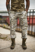 Мужские штаны с манжетами демисезонные Terra Intruder 0166 3XL Пиксель светлый ( IN - 0166/02 F ) - изображение 12
