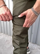 Мужские штаны с манжетами демисезонные Terra Intruder 0166 M Хаки ( IN - 0166/01 B ) - изображение 12