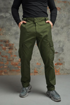 Чоловічі штани демісезонні ріп стоп Intruder 0167 L Хакі (IN-0167/02 C) - зображення 5