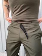 Мужские штаны с манжетами демисезонные Terra Intruder 0166 L Хаки ( IN - 0166/01 C ) - изображение 9