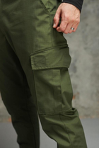 Чоловічі штани демісезонні ріп стоп Intruder 0167 M Хакі (IN-0167/02 B) - зображення 11