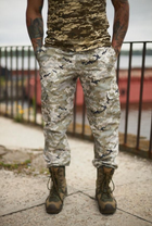 Мужские штаны с манжетами демисезонные Terra Intruder 0166 L Пиксель светлый ( IN - 0166/02 C ) - изображение 12