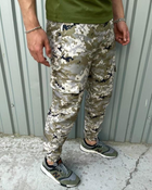 Чоловічі штани з демісезонними манжетами Terra Intruder 0166 XL Піксель світлий ( IN - 0166/02 D ) - зображення 8