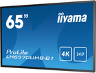 Монітор 65" iiyama ProLite LH6570UHB-B1 - зображення 3