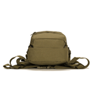 Рюкзак тактический AOKALI Outdoor B10 20L (Sand) однотонный военный с дополнительной ручкой taktical - изображение 4