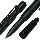 Чорна тактична ручка «tactical-profi» mfh - зображення 4