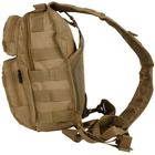 Рюкзак однолямковий strap pack one mil-tec coyote assault 10l - зображення 6