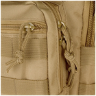 Рюкзак однолямочный strap pack one mil-tec coyote assault 10l - изображение 9