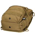 Рюкзак однолямочний tan shoulder mfh coyote bag - изображение 9