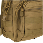 Рюкзак однолямочний tan shoulder mfh coyote bag - изображение 13