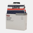 Набір трусів шорти чоловічий 3 шт Levi's Logo Boxer Brief 3P 1000028700010 L Сірий/Темно-синій (8720245095501) - зображення 6