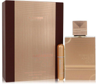 Zestaw prezentowy unisex Al Haramain Perfumes Amber Oud Gold Edition Extreme Pure Woda perfumowana 200 ml + Woda perfumowana 10 ml (6291106813074) - obraz 1