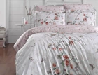 Турецкое постельное белье First Choice Cotton Satin Matilde White полуторное