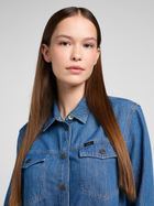 Sukienka koszulowa damska jeansowa Lee 112351139 L Niebieska (5401019927138) - obraz 5