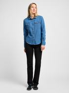 Сорочка джинсова жіноча Lee 112320215 S Синя (5401018885965) - зображення 3