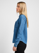 Сорочка джинсова жіноча Lee 112320215 XS Синя (5401018886061) - зображення 4