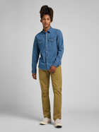 Сорочка джинсова чоловіча Lee 112320163 L Блакитна (5401018878219) - зображення 3