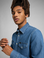 Koszula męska jeansowa Lee 112320163 XL Niebieska (5401018879209) - obraz 5