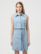 Damska sukienka dżinsowa Wrangler 112351310 XS Niebieska (5401019939476) - obraz 1
