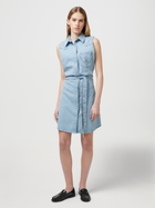 Damska sukienka dżinsowa Wrangler 112351310 XS Niebieska (5401019939476) - obraz 3
