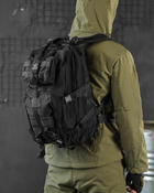 Тактический штурмовой рюкзак л black - изображение 1