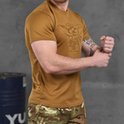 Потовідвідна чоловіча футболка Punishment з принтом "Йода" койот розмір XL - зображення 3