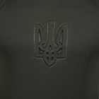Потовідвідна чоловіча футболка Punishment з принтом "Герб" олива розмір L - зображення 5