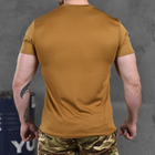 Потовідвідна чоловіча футболка Punishment з принтом "Йода" койот розмір M - зображення 4