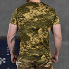 Потовідвідна чоловіча футболка з принтом "За перемогу" піксель розмір M - зображення 4