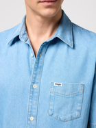 Koszula męska jeansowa Wrangler 112350473 L Niebieska (5401019842165) - obraz 5