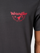Футболка чоловіча Wrangler 112350470 M Чорна (5401019841571) - зображення 5