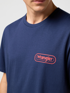 Męska koszulka Wrangler 112351389 L Ciemnoniebieska (5401019940014) - obraz 5