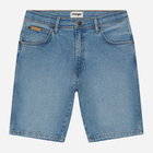 Шорти джинсові чоловічі Wrangler 112350659 33 Блакитні (5401019856049) - зображення 6