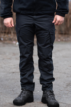 Костюм мужской Убакс с липучками для шевронов + Брюки с усиленными коленями черный цвет размер 46 - изображение 8
