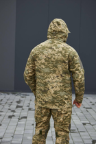 Мужская Куртка "М-65" рип-стоп с капюшоном и липучками для шевронов пиксель размер 4XL - изображение 9